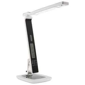 Mercator Tempo LED Lamp with Alarm and USB White