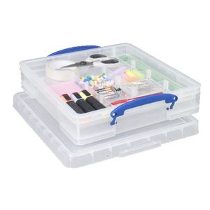 Really Useful Box 7L and Tray Clear