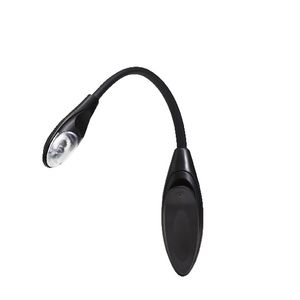 Clip Book Light with Lamp 260mm Black