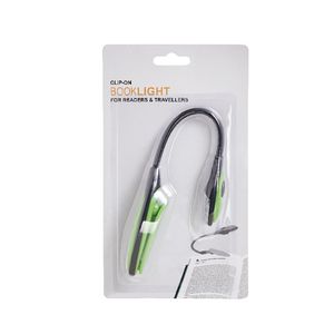 Clip Book Light with Lamp 260mm Green