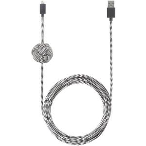 Native Union Night Lightning Cable Zebra