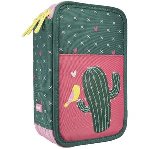 Milan Triple Decker Pencil Case Set Cactus