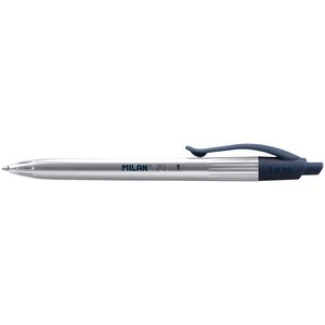 Milan P1 Silver Edition Ballpoint Pen 1.0mm Assorted