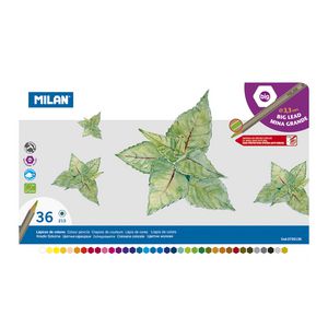 Milan 213 Coloured Pencils in Tin 36 Pack