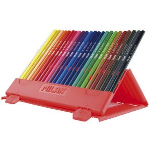 Milan Fibrebox Colour Pencils 24 Pack