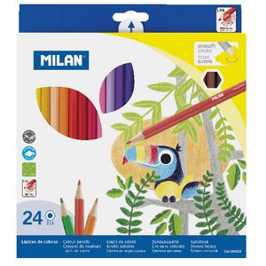 Milan 211 Coloured Pencils 24 Pack
