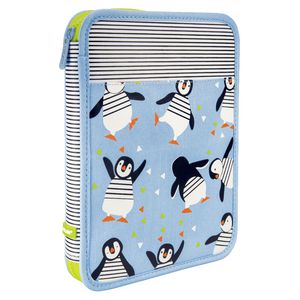 Milan Maxi Pencil Case Set Penguins