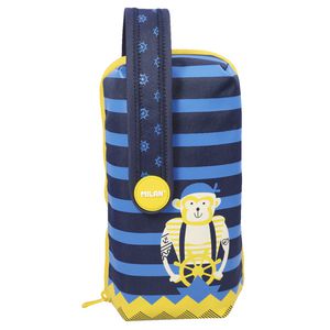 Milan Handy Pencil Case Set Animal Anchor Club Blue
