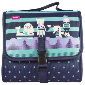 Milan Multi Pencil Case Set Anchor Club Purple