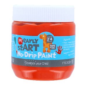Micador early stART No Drip Paint 250mL Orange Sherbet