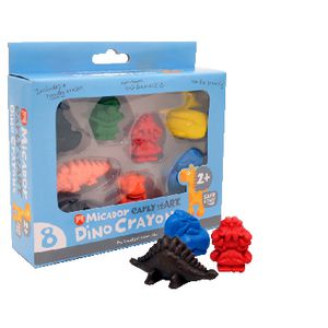 Micador early stART Dino Crayons 6 Pack