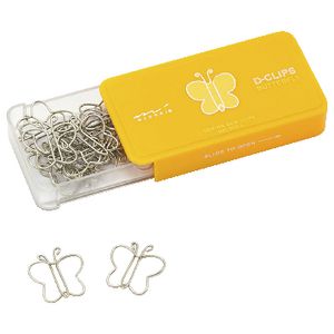 Midori D Paperclips Butterfly 30 Pack
