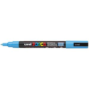 Uni POSCA PC-3M Poster Marker Light Blue