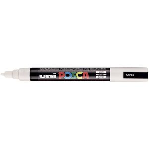 Uni POSCA PC-5M Poster Marker White