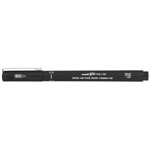 UNI Pin 0.3mm Fineliner Black