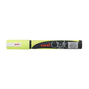Uni Liquid Chalk Marker Bullet Tip Fluoro Yellow