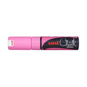 Uni Liquid Chalk Marker Chisel Tip Fluoro Pink