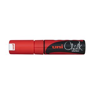 Uni Liquid Chalk Marker Chisel Tip Red