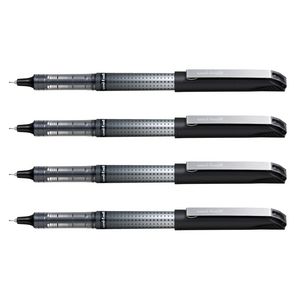 Uni-Ball Eye Needle Micro Rollerball Pens Black 4 Pack
