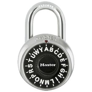 Master Lock 48mm Word Dial Combination Lock