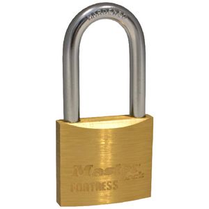 Master Lock Fortress 40mm Brass Long Shackle Padlock