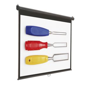 Herma 2C Watch It 100" 4:3 Pull Down Projector Screen