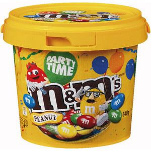 M&Ms Bucket Peanut 640g