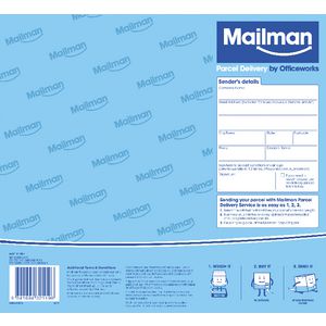 Mailman Parcel Delivery Satchel Small Up To 2kg
