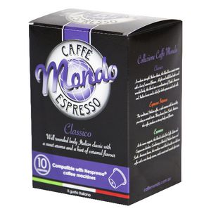 Caffe’ Mondo Classico Capsules 10 Pack