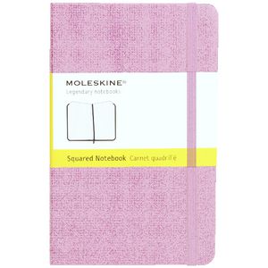 Moleskine Hard Cover Squared Notebook Magenta