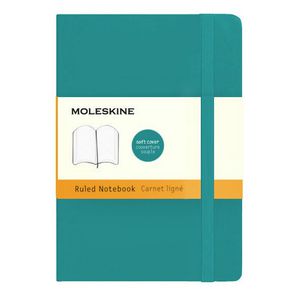 Moleskine Classic Soft Cover Notebook Underwater Blue