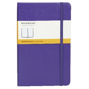 Moleskine Classic Hard Cover Ruled Large Notebook Violet