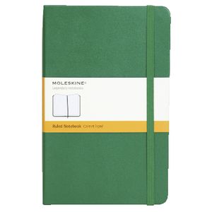Moleskine Classic Hard Cover Ruled Large Notebook Green