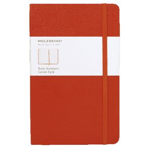 Moleskine Classic Hard Cover Ruled Large Notebook Red