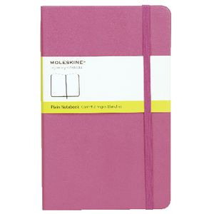 Moleskine Classic Hard Cover Plain Large Notebook Magenta