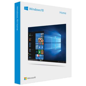 Microsoft Windows 10 Home 32/64 Bit 1 PC Box