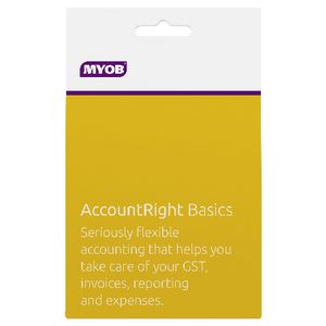 MYOB Account Right Basics 1 PC Card