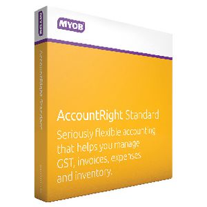 MYOB AccountRight Standard 1 PC Box