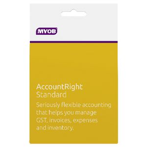 MYOB Accountright Standard 1 PC Card