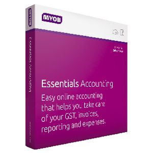 MYOB Essentials with Payroll 1 User 12 Months Box