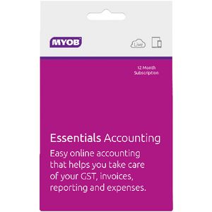 MYOB Essentials 12 Months Card