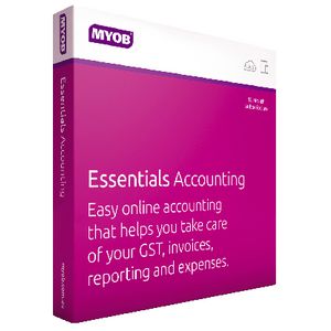 MYOB Essentials with Payroll 1 User 12 Months Box
