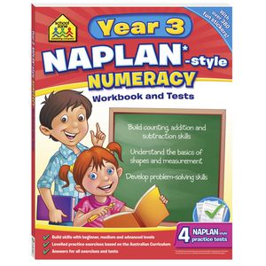 School Zone Naplan Year 3 Numeracy Workbook