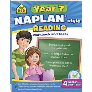 School Zone Naplan Year 7 Reading Workbook