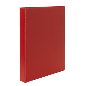 J.Burrows Binder A4 4 D-Ring 25mm Red