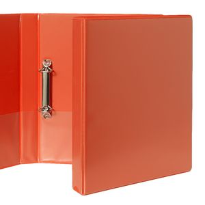 J.Burrows Insert Binder A4 2 D-Ring 25mm Orange