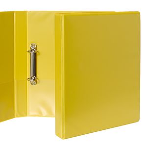 J.Burrows Insert Binder A4 2 D-Ring 25mm Yellow