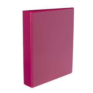 J.Burrows Insert Binder A4 3 D-Ring 38mm Pink
