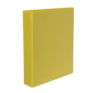 J.Burrows Insert Binder A4 3 D-Ring 38mm Yellow
