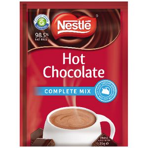 Nestle Complete Mix Hot Chocolate 25g 100 Pack